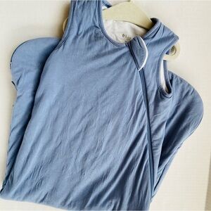 Kyte Baby Sleep Sack Bag 1.0 Tog Blue Size Medium Swaddle Wrap Blanket Zipper